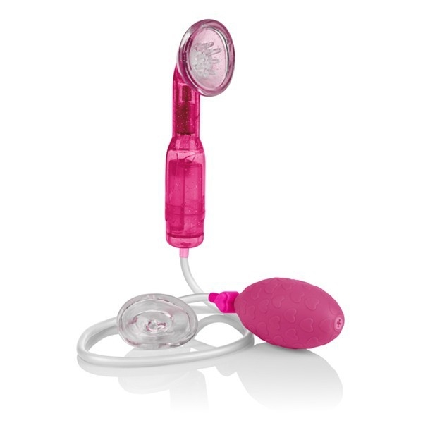 Вакуумная помпа для клитора "Clitoral Pump" с вибрацией 